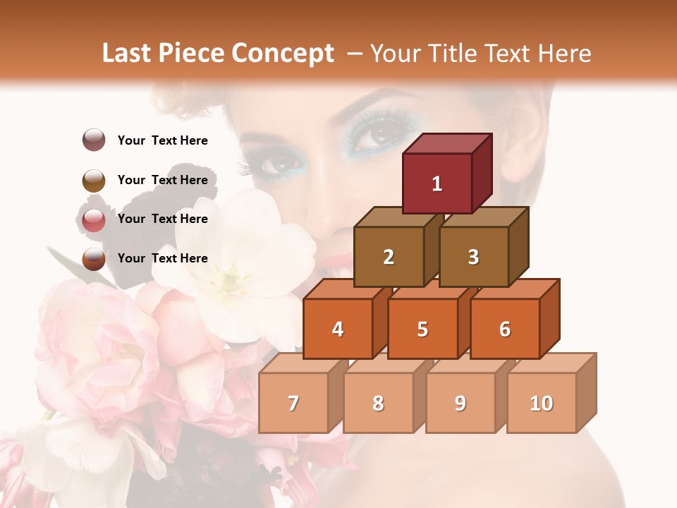 Hairstyle Fashion Pretty PowerPoint Template