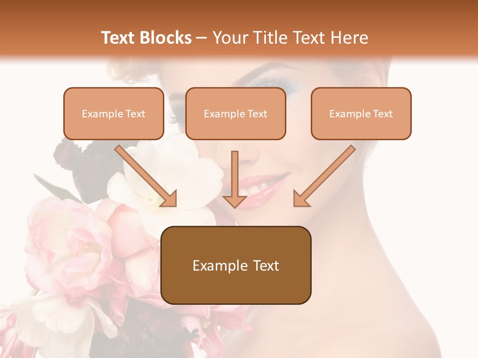 Hairstyle Fashion Pretty PowerPoint Template