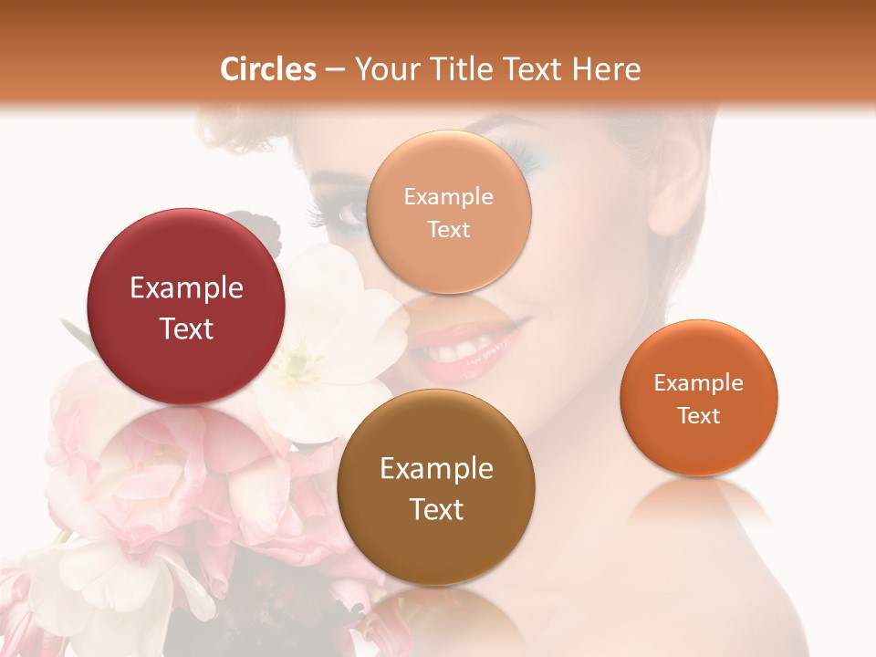 Hairstyle Fashion Pretty PowerPoint Template