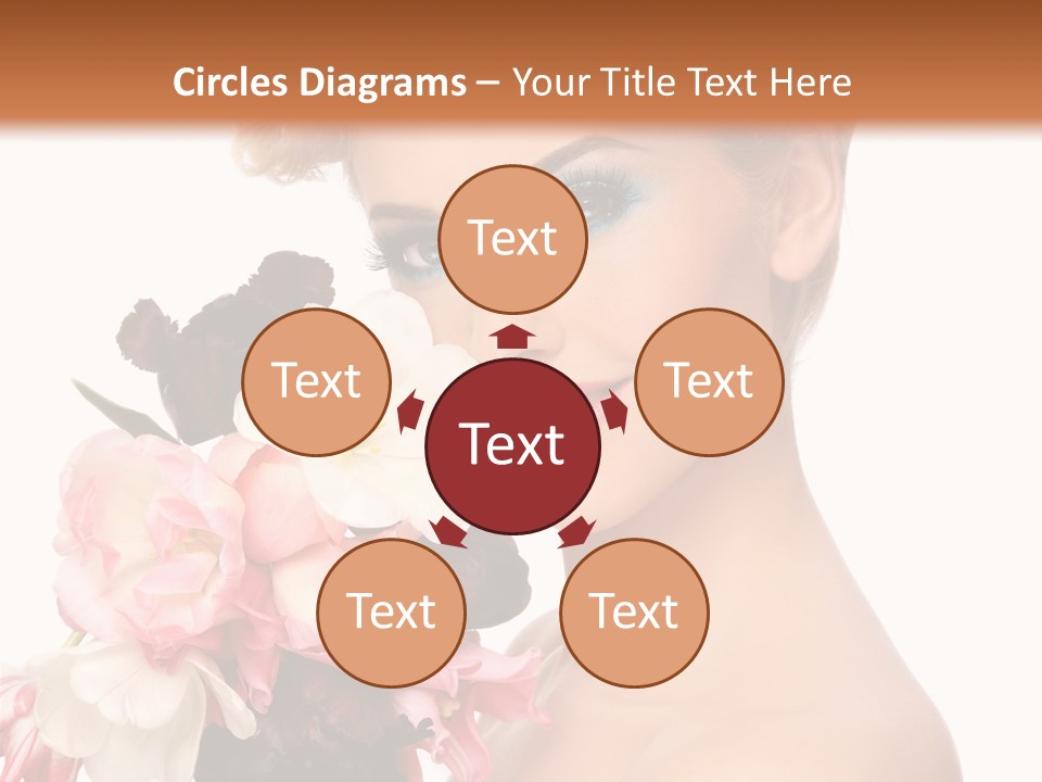 Hairstyle Fashion Pretty PowerPoint Template