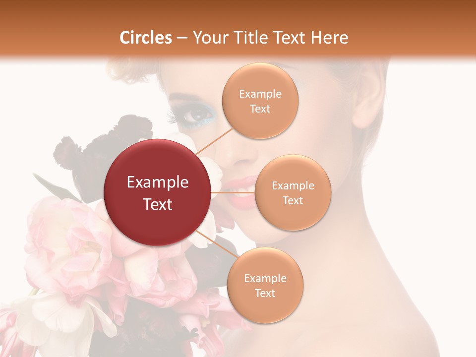 Hairstyle Fashion Pretty PowerPoint Template