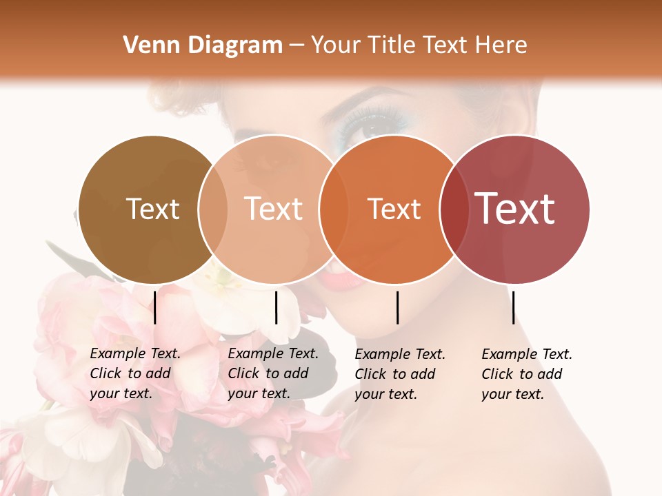 Hairstyle Fashion Pretty PowerPoint Template