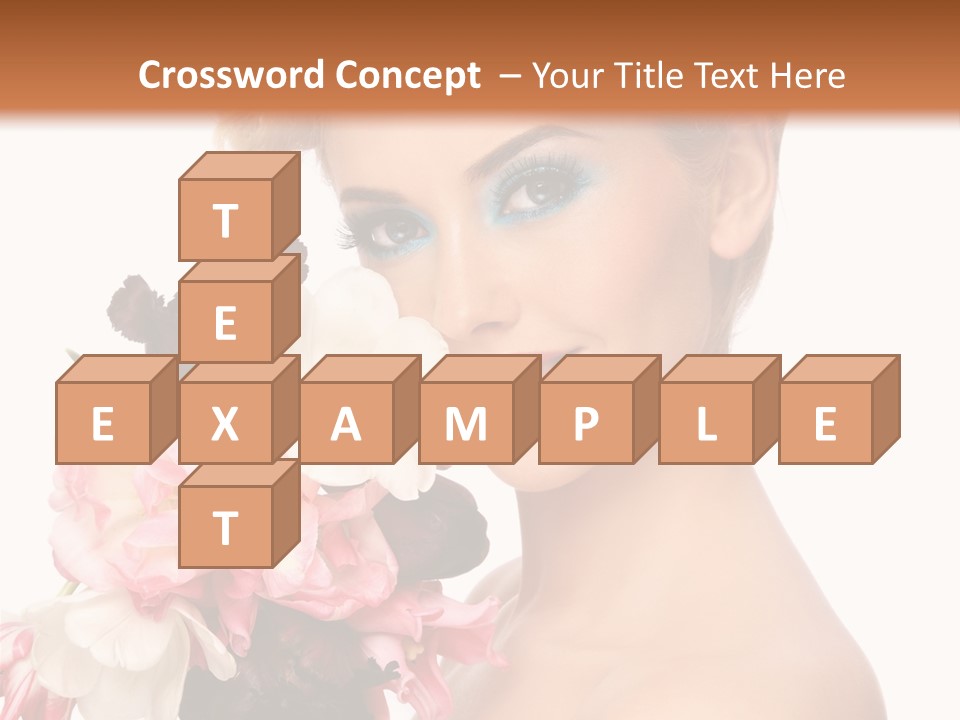 Hairstyle Fashion Pretty PowerPoint Template