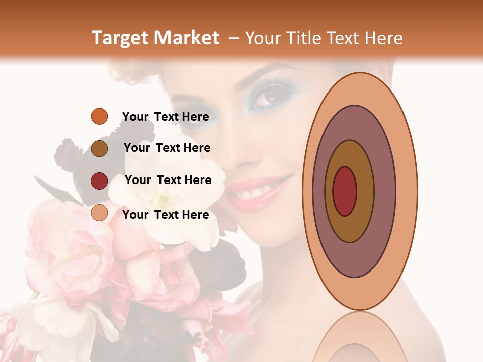 Hairstyle Fashion Pretty PowerPoint Template