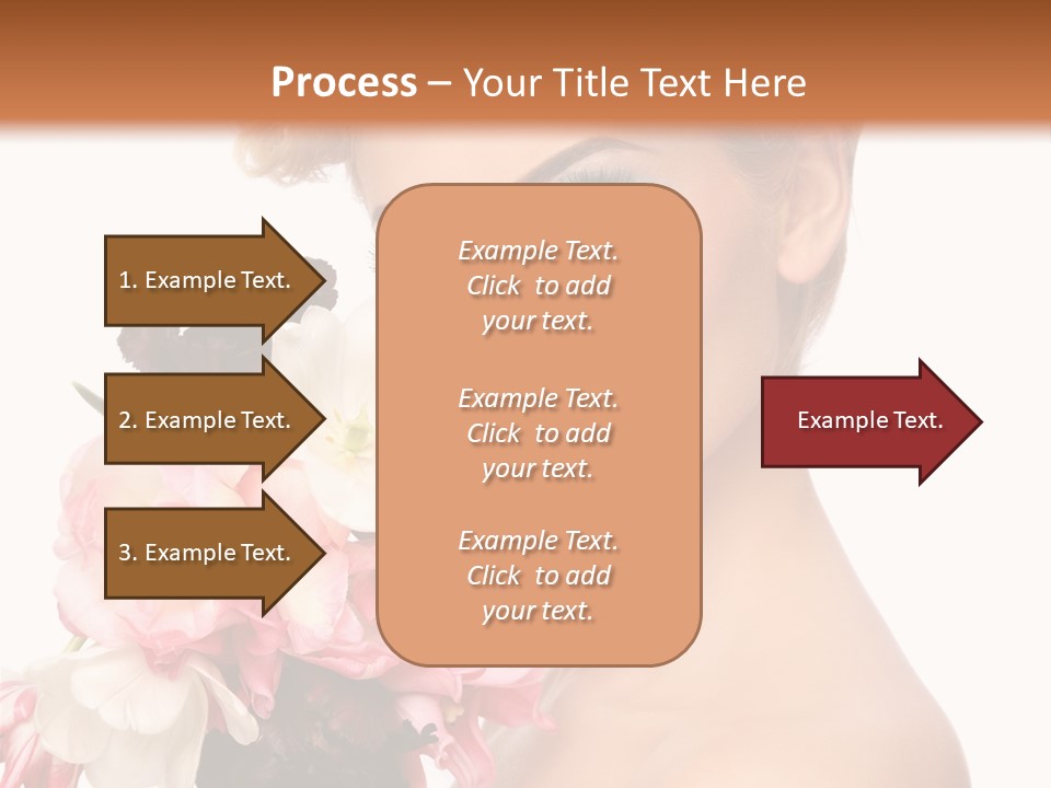 Hairstyle Fashion Pretty PowerPoint Template