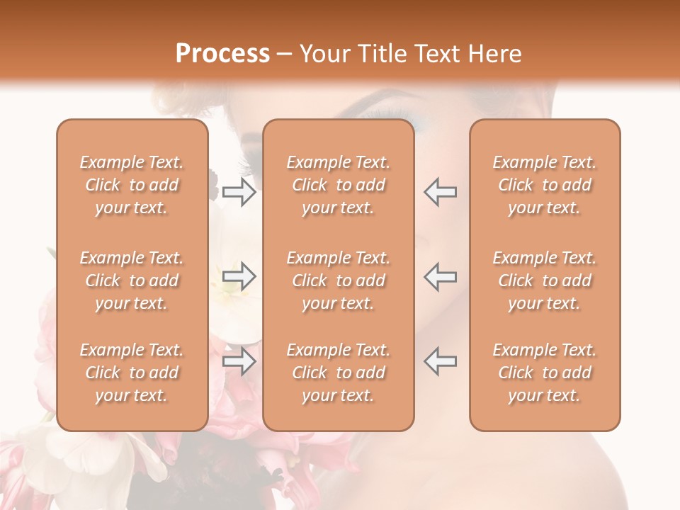 Hairstyle Fashion Pretty PowerPoint Template