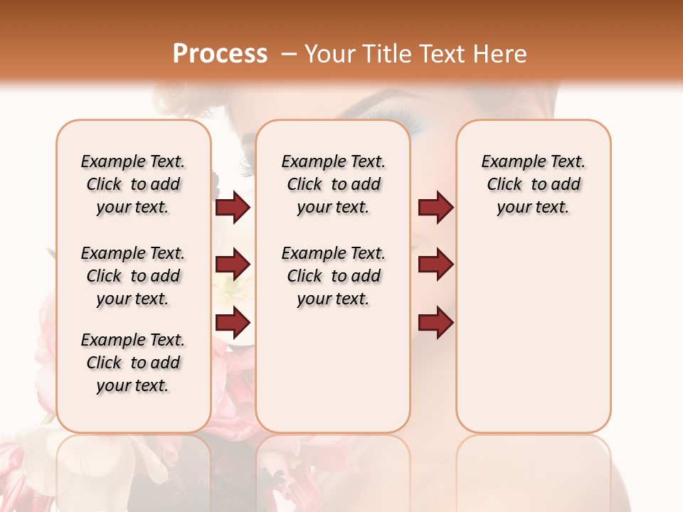 Hairstyle Fashion Pretty PowerPoint Template