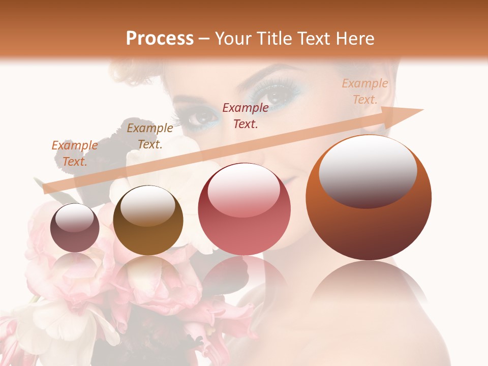 Hairstyle Fashion Pretty PowerPoint Template