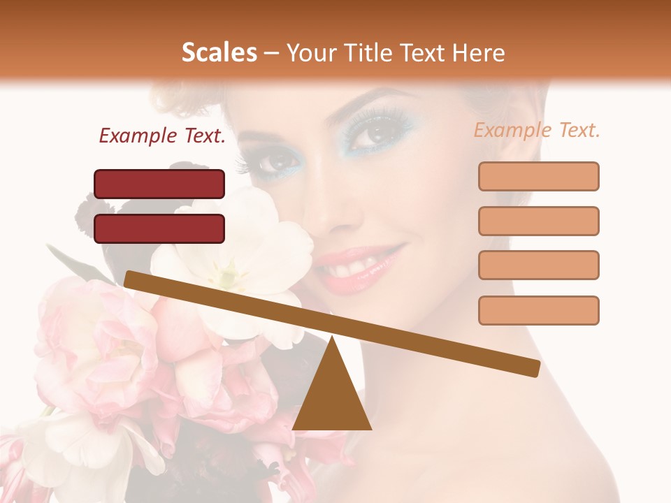 Hairstyle Fashion Pretty PowerPoint Template