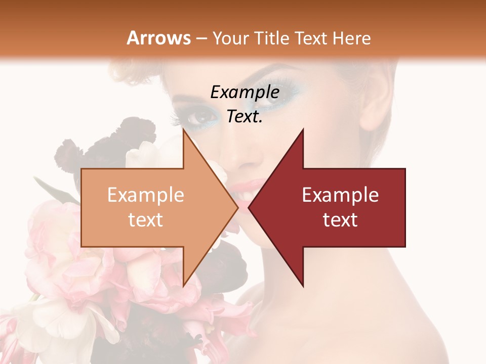 Hairstyle Fashion Pretty PowerPoint Template