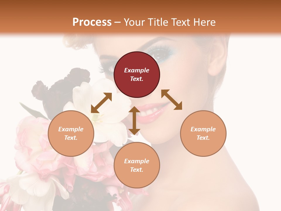 Hairstyle Fashion Pretty PowerPoint Template