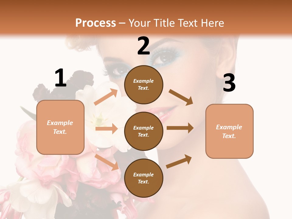 Hairstyle Fashion Pretty PowerPoint Template