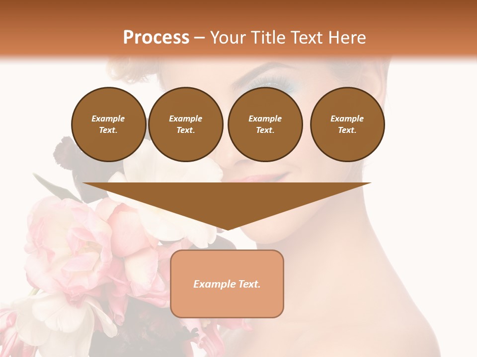 Hairstyle Fashion Pretty PowerPoint Template