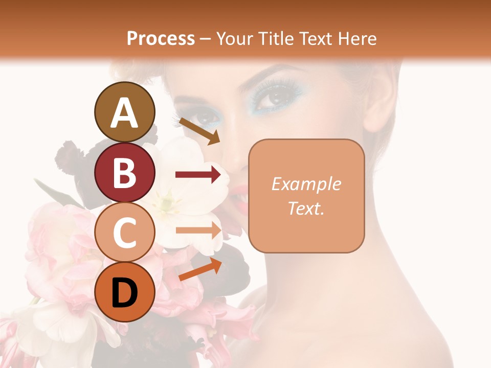 Hairstyle Fashion Pretty PowerPoint Template