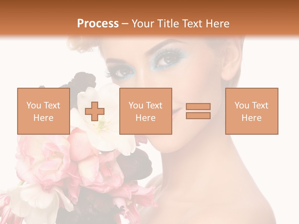 Hairstyle Fashion Pretty PowerPoint Template