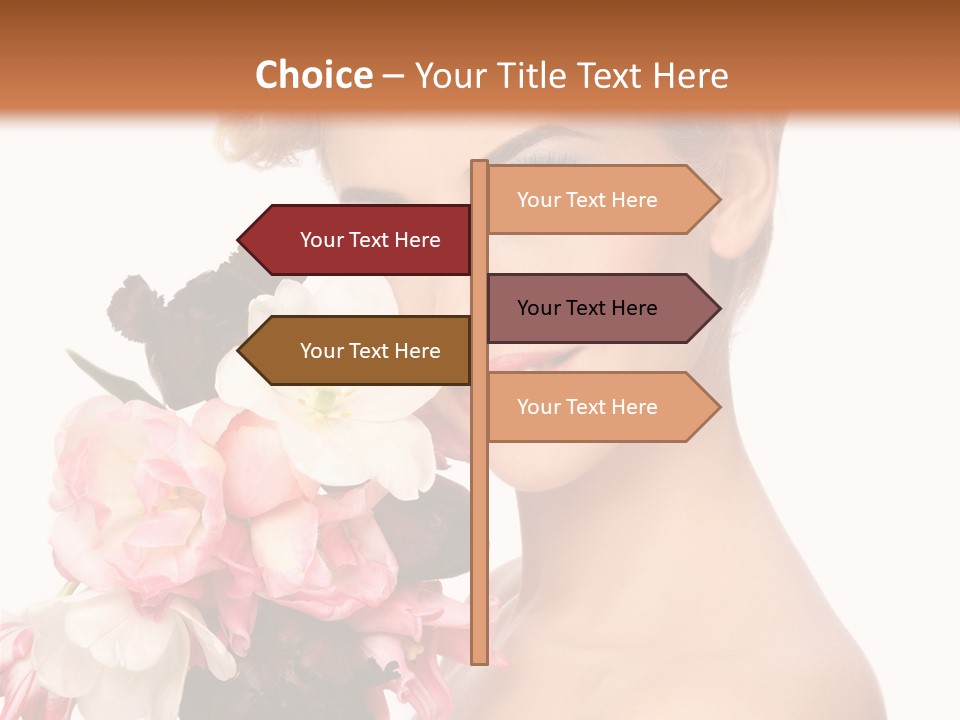 Hairstyle Fashion Pretty PowerPoint Template