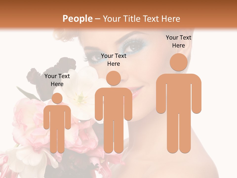 Hairstyle Fashion Pretty PowerPoint Template