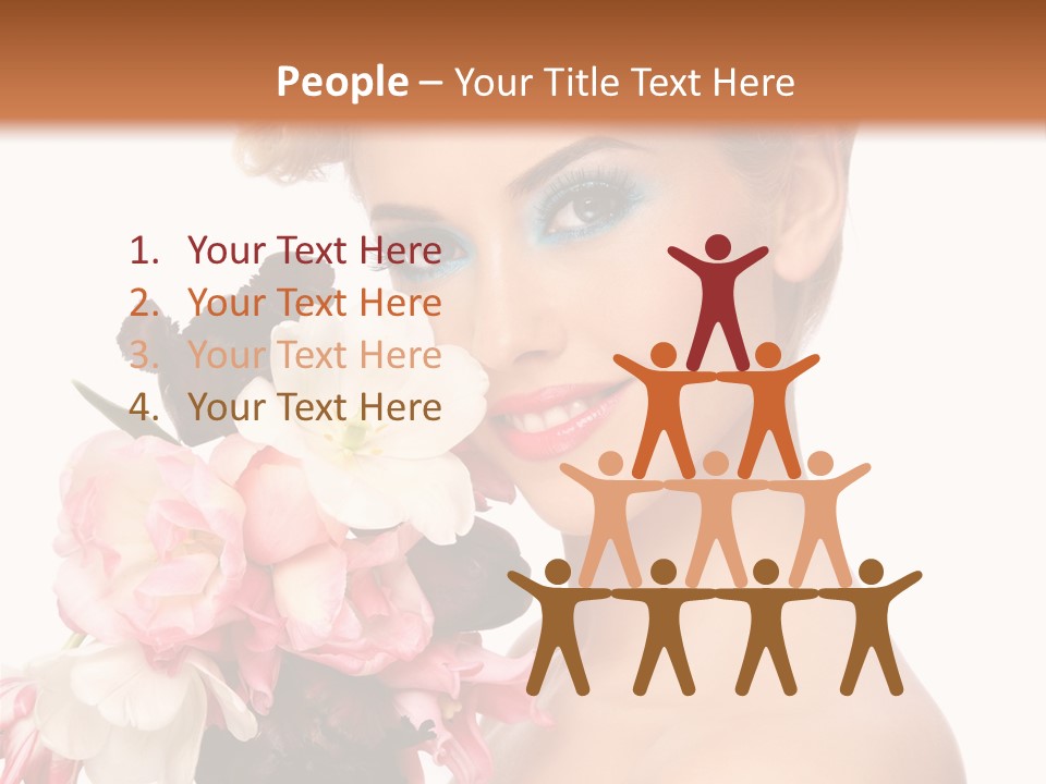 Hairstyle Fashion Pretty PowerPoint Template