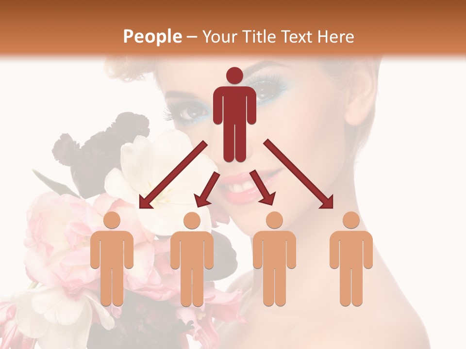 Hairstyle Fashion Pretty PowerPoint Template