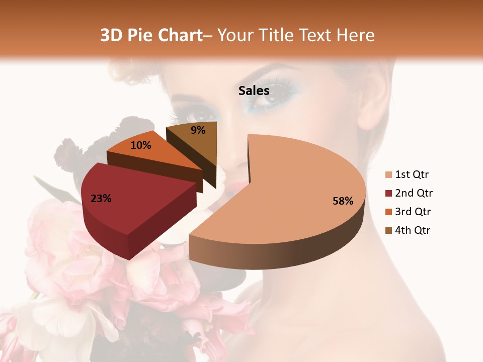 Hairstyle Fashion Pretty PowerPoint Template