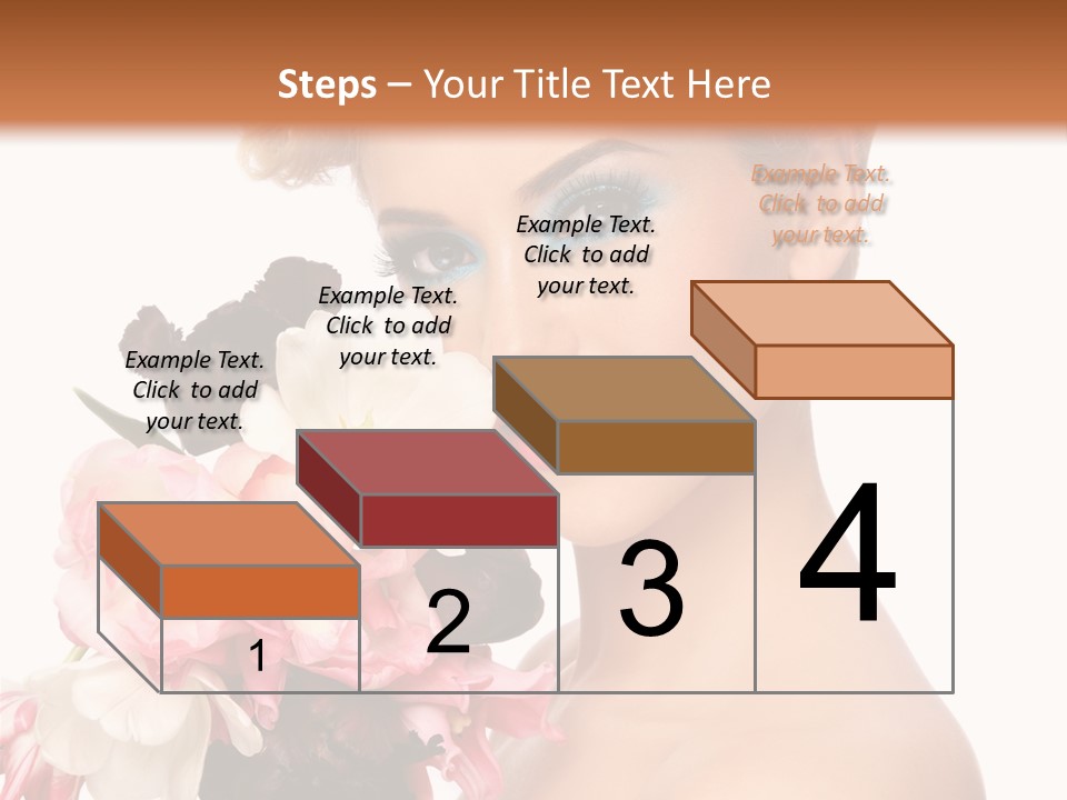 Hairstyle Fashion Pretty PowerPoint Template