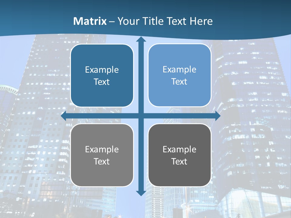 Shanghai Highway Motorway PowerPoint Template