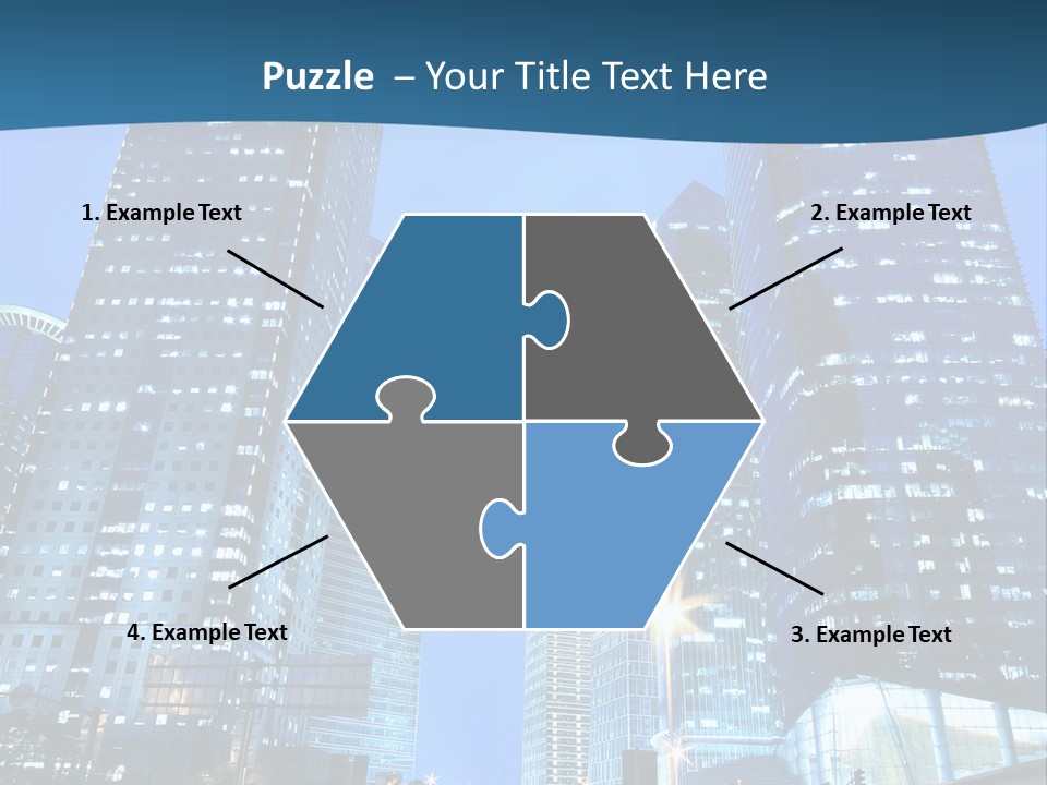 Shanghai Highway Motorway PowerPoint Template
