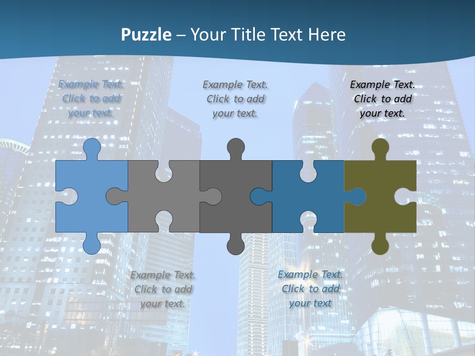 Shanghai Highway Motorway PowerPoint Template