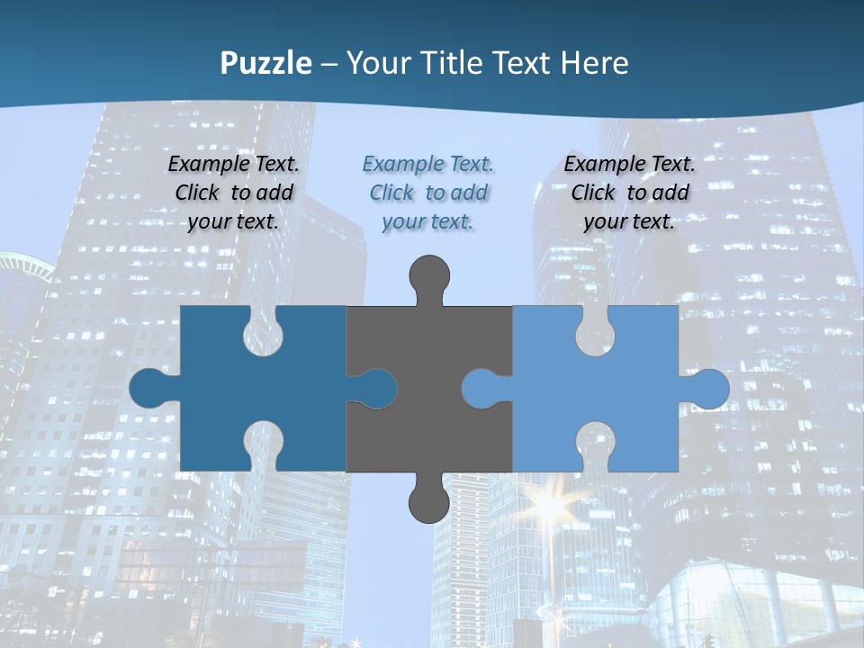 Shanghai Highway Motorway PowerPoint Template