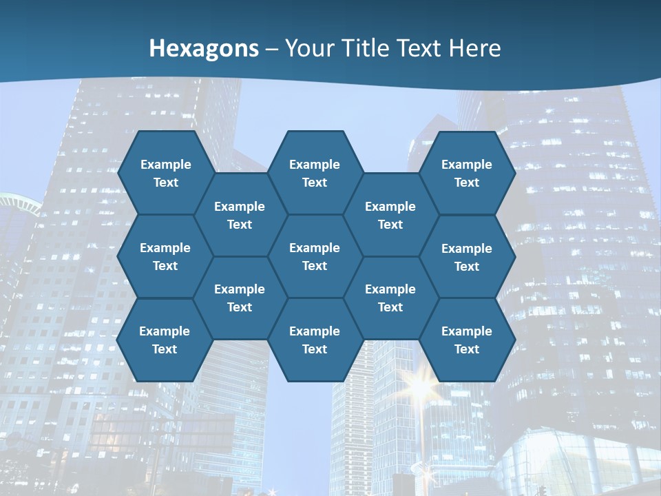 Shanghai Highway Motorway PowerPoint Template