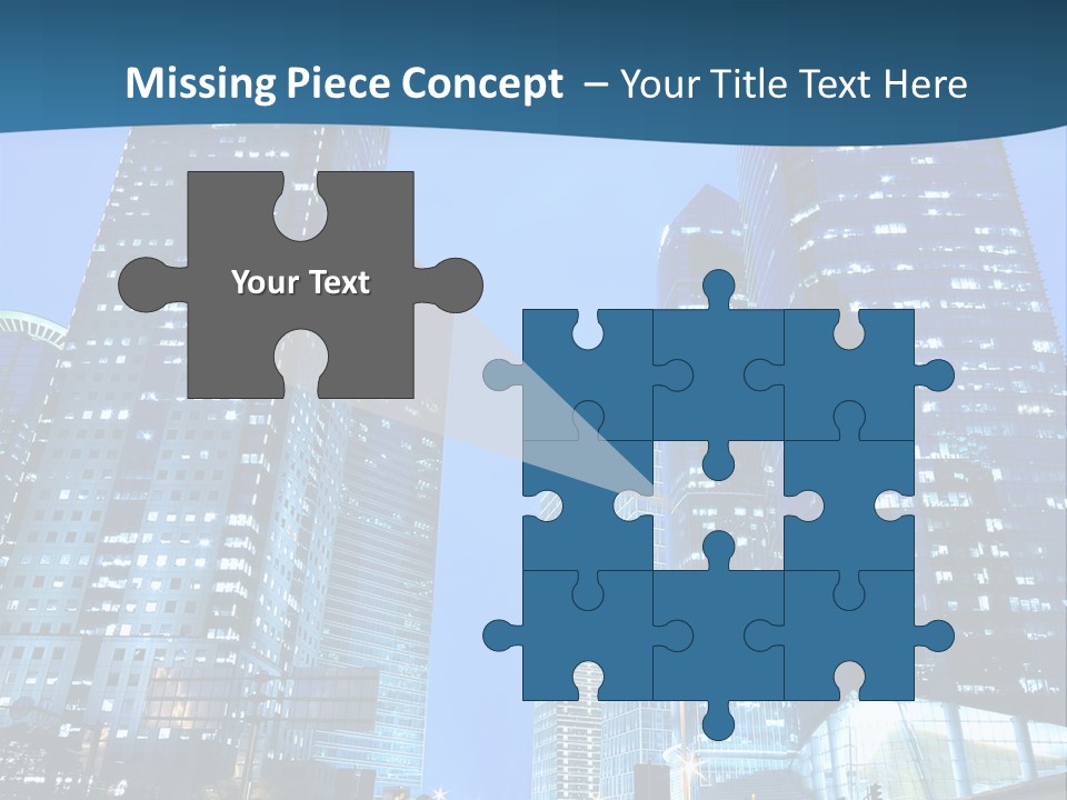 Shanghai Highway Motorway PowerPoint Template