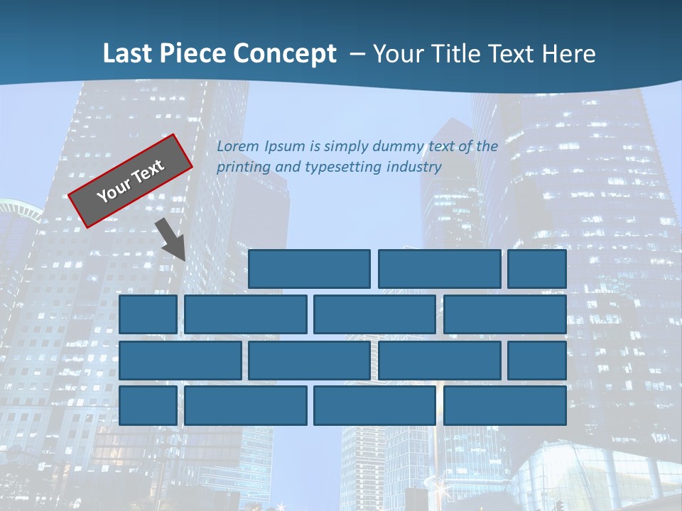 Shanghai Highway Motorway PowerPoint Template