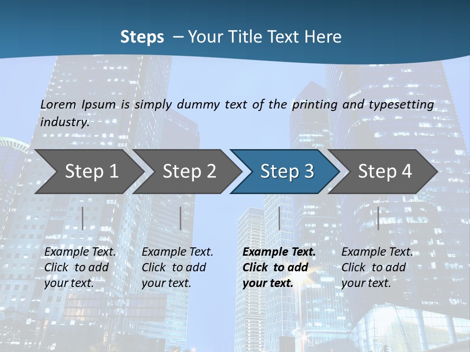 Shanghai Highway Motorway PowerPoint Template