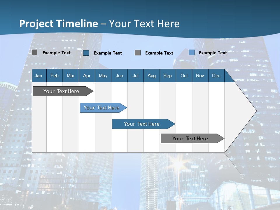 Shanghai Highway Motorway PowerPoint Template