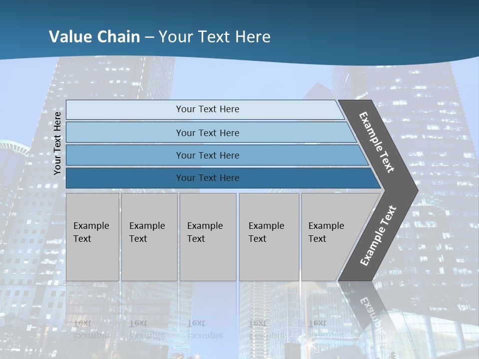 Shanghai Highway Motorway PowerPoint Template