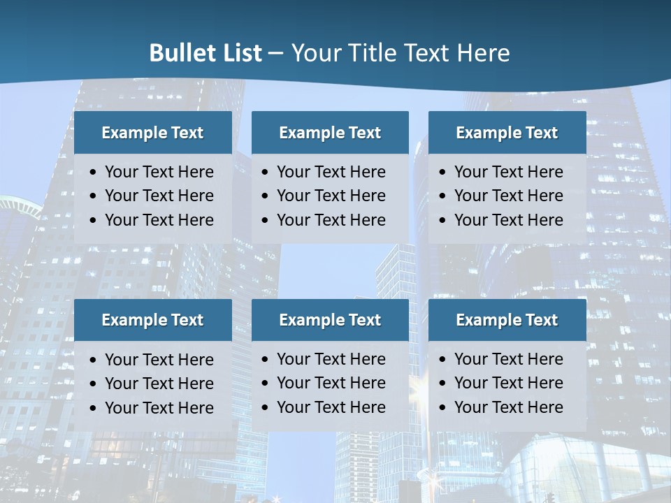 Shanghai Highway Motorway PowerPoint Template
