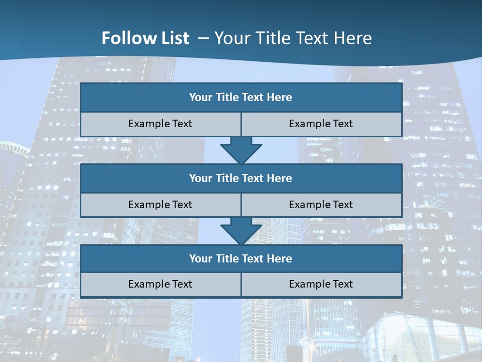 Shanghai Highway Motorway PowerPoint Template