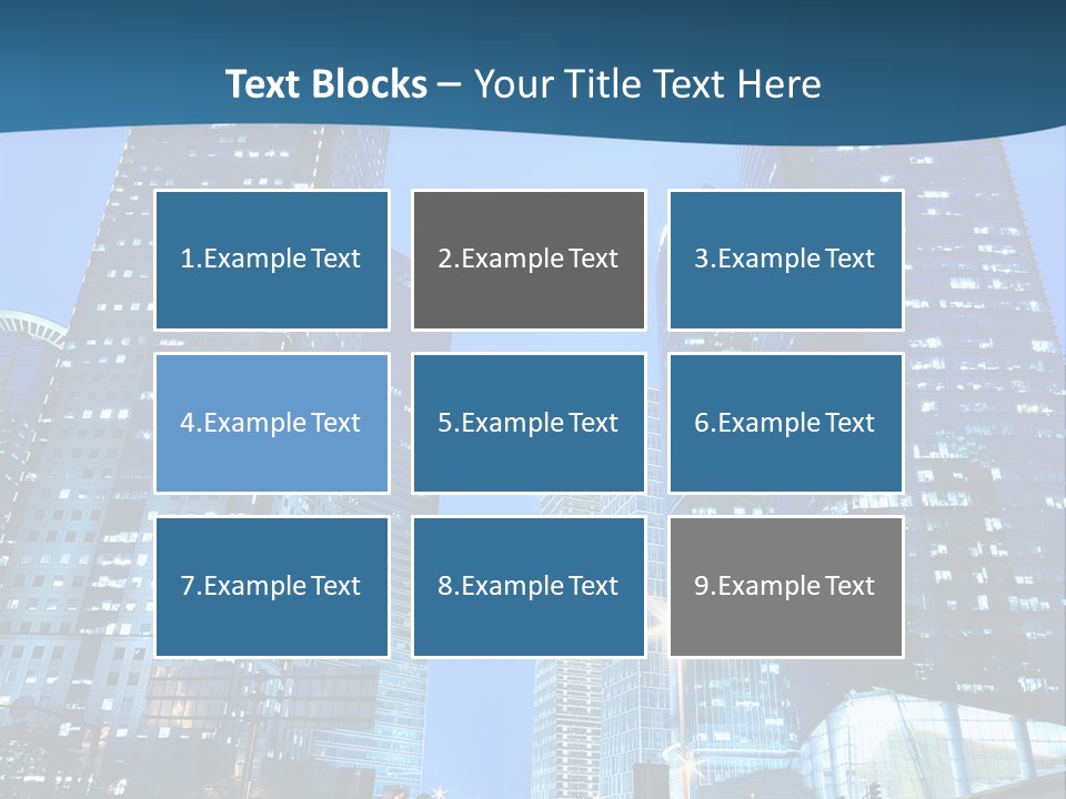 Shanghai Highway Motorway PowerPoint Template