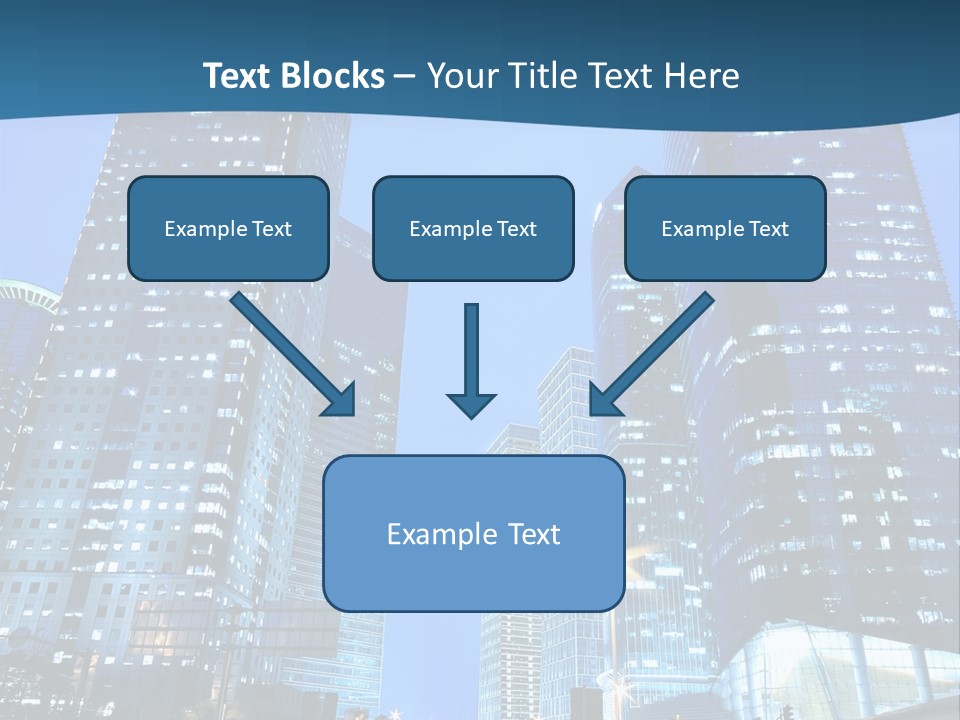 Shanghai Highway Motorway PowerPoint Template