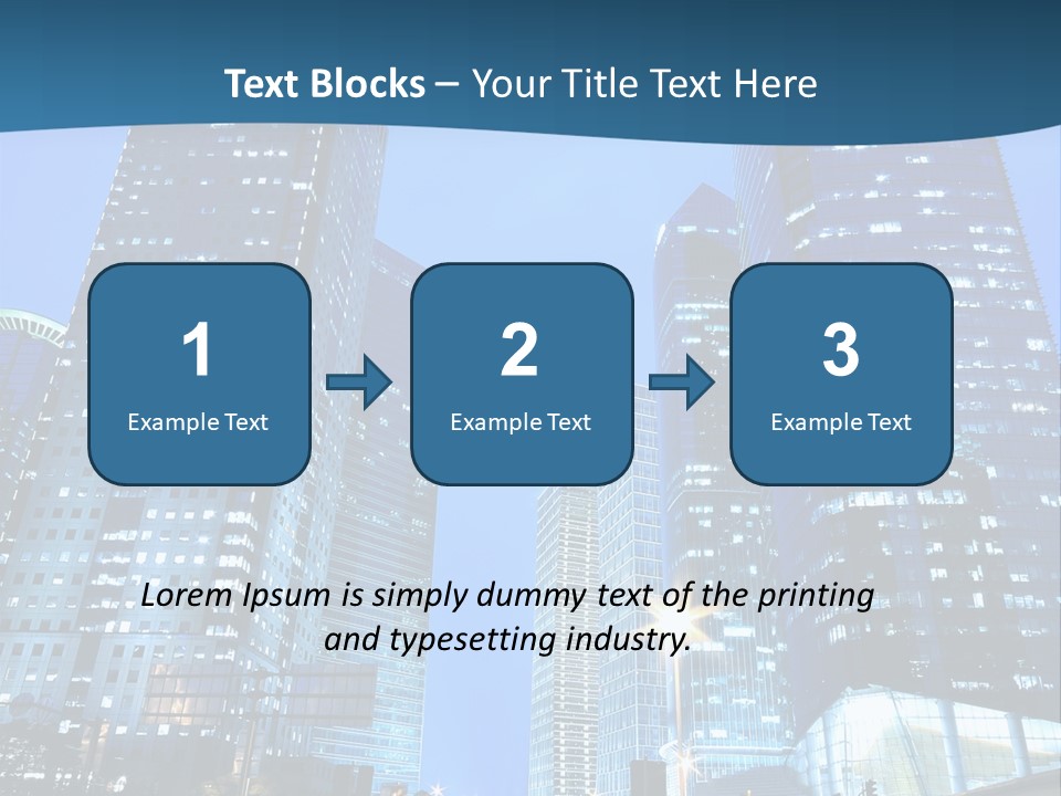 Shanghai Highway Motorway PowerPoint Template