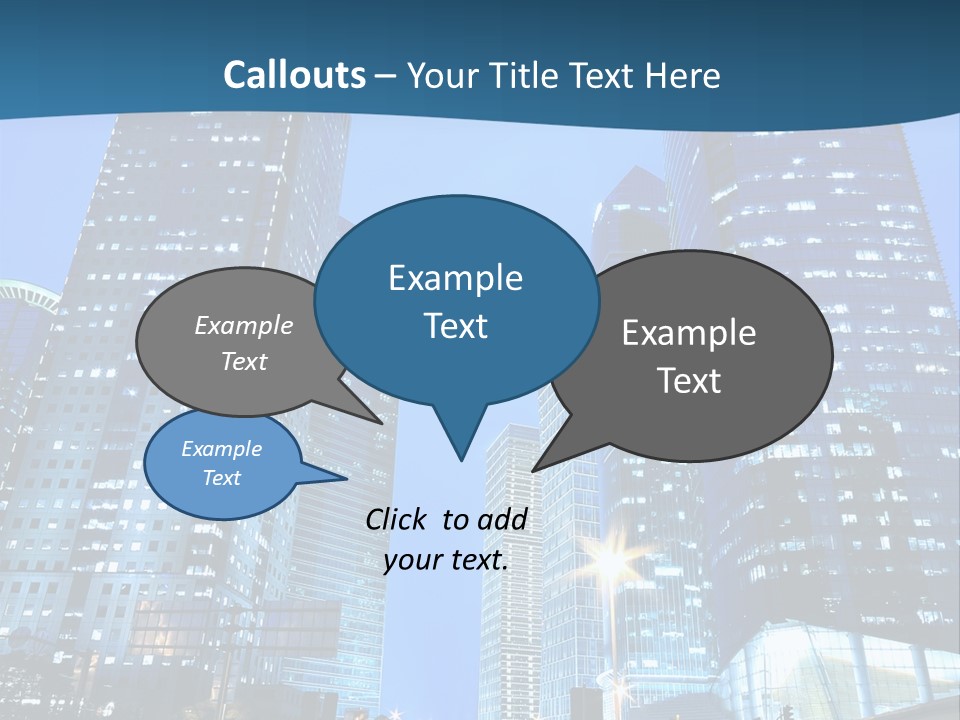 Shanghai Highway Motorway PowerPoint Template