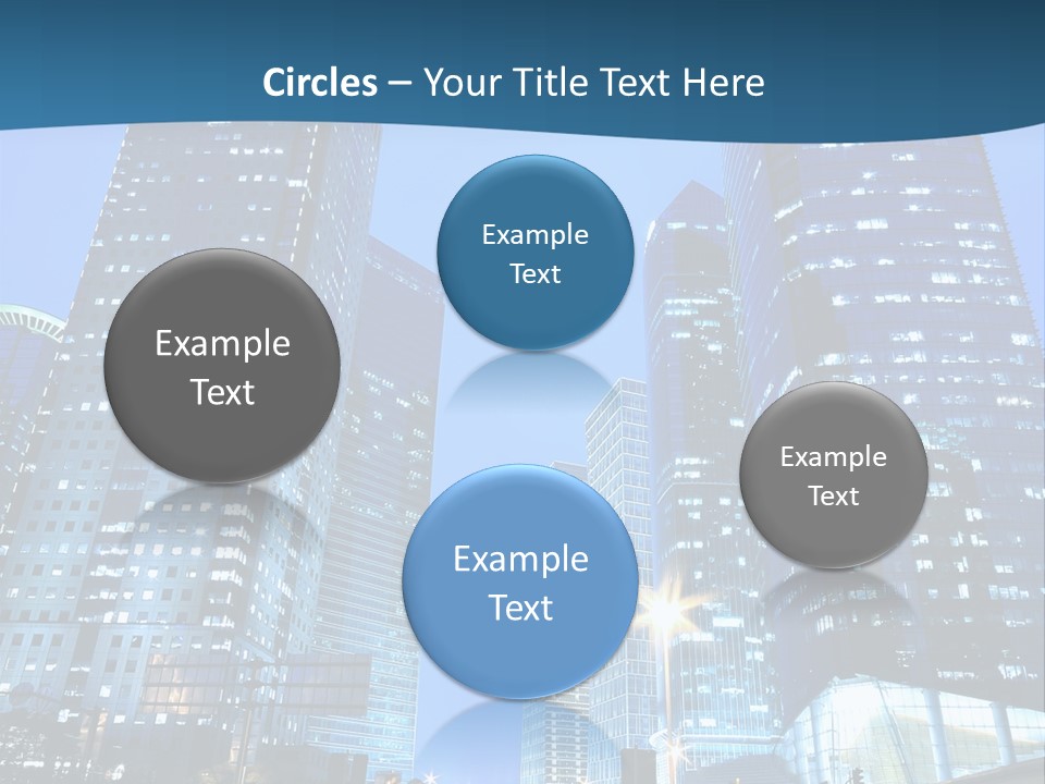 Shanghai Highway Motorway PowerPoint Template