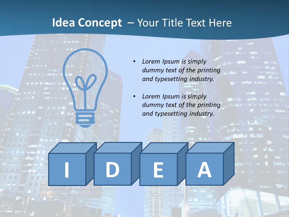 Shanghai Highway Motorway PowerPoint Template