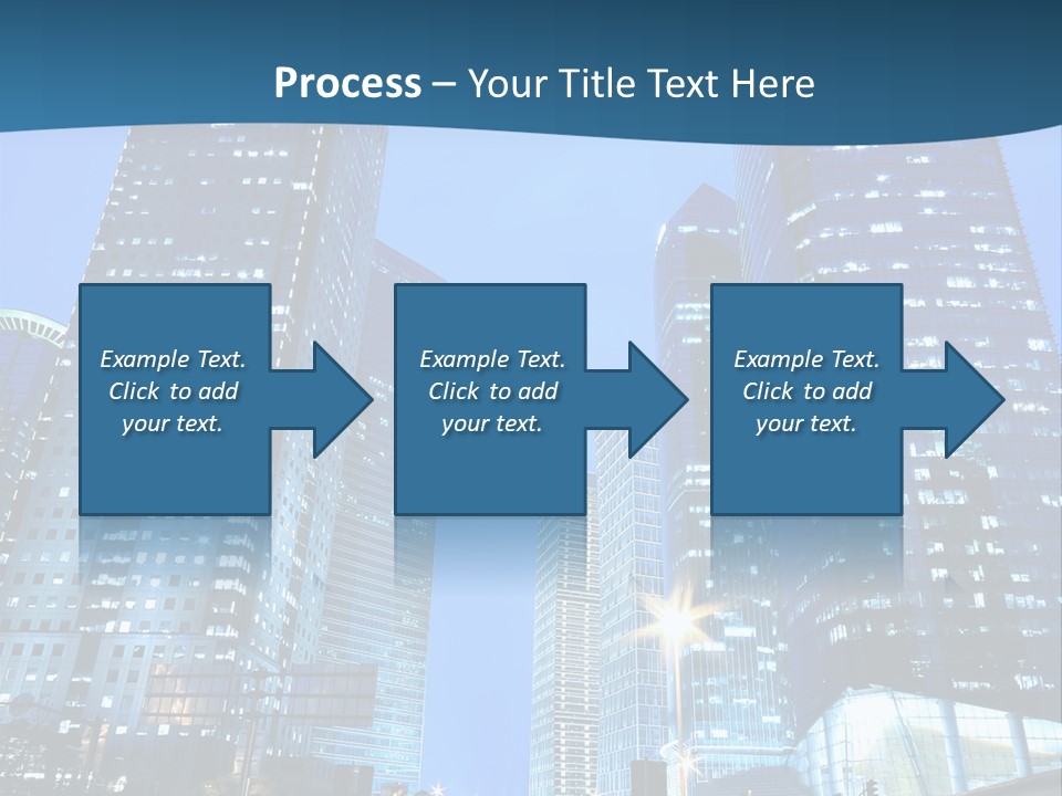 Shanghai Highway Motorway PowerPoint Template