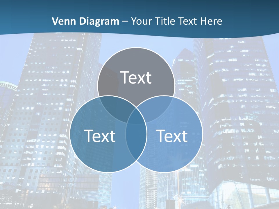 Shanghai Highway Motorway PowerPoint Template