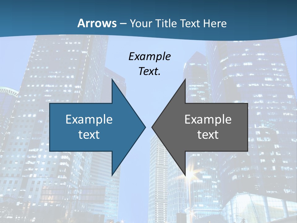 Shanghai Highway Motorway PowerPoint Template