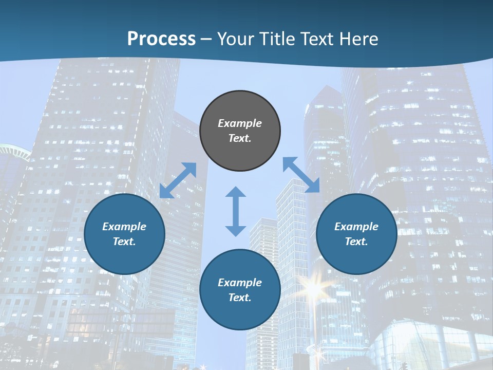Shanghai Highway Motorway PowerPoint Template