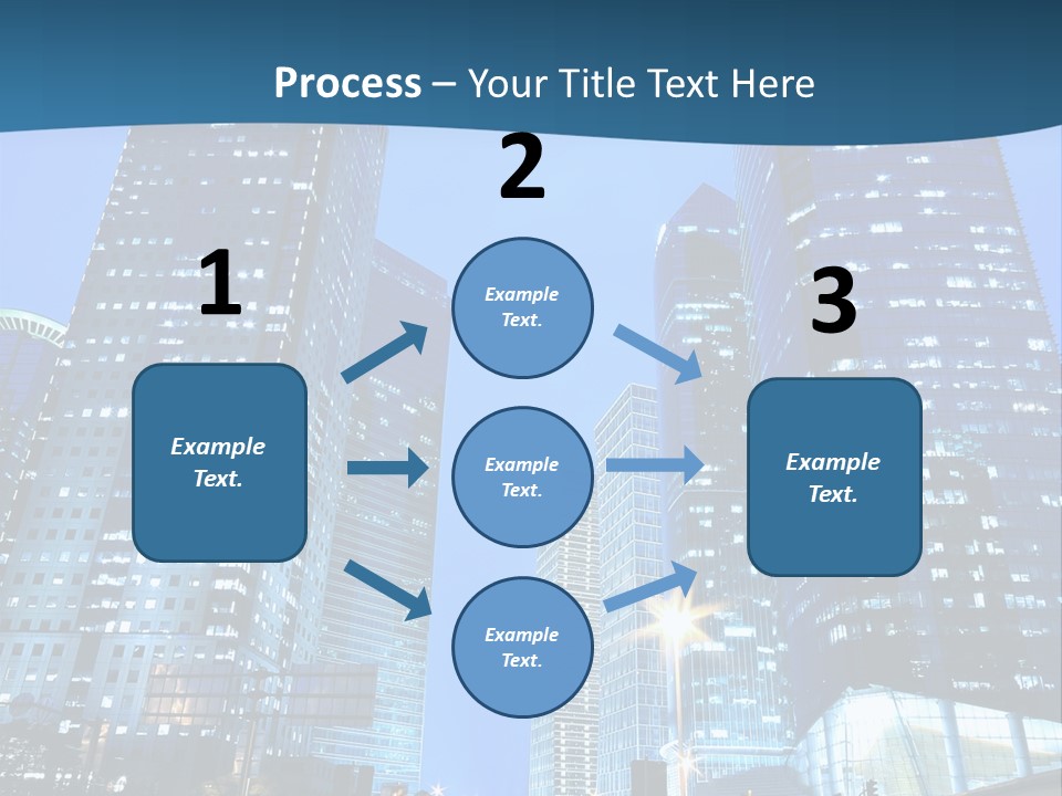 Shanghai Highway Motorway PowerPoint Template