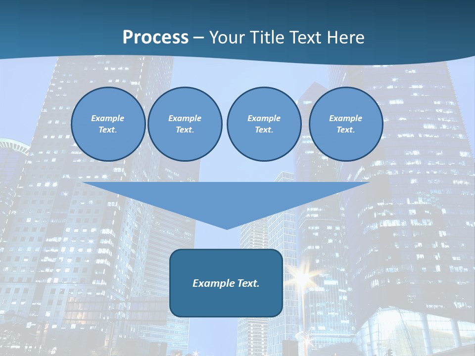 Shanghai Highway Motorway PowerPoint Template