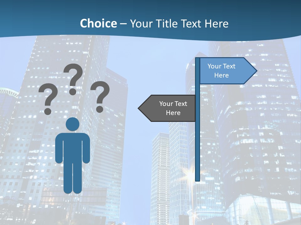 Shanghai Highway Motorway PowerPoint Template
